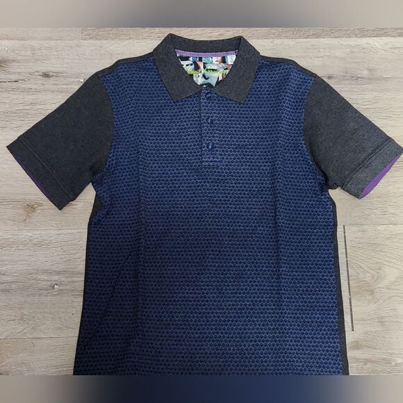 Robert Graham Collared Polo, 100% Cotton, Men's Size S - Picture 2 of 4